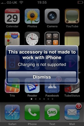 iPhone Charging Not Supported